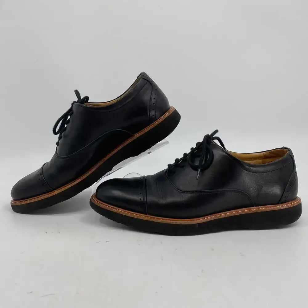 Samuel Hubbard Black Cap Toe Oxfords | Size 9